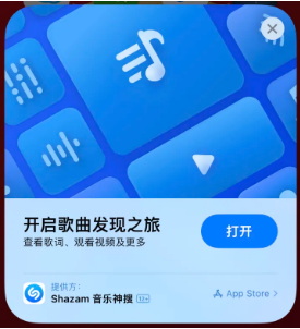 桂阳苹果14维修站分享iPhone14音乐识别功能使用方法 